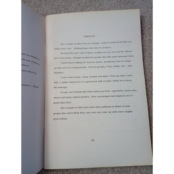 T.C. Moser's Down to Earth Cook Book Lot Originals Winston-Salem, NC 1970s, 1980 - Picture 6 of 12